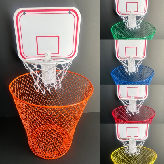 Poubelle DIY Basketball Hoop  Diy basketball hoop, Trash can, Diy  basketball