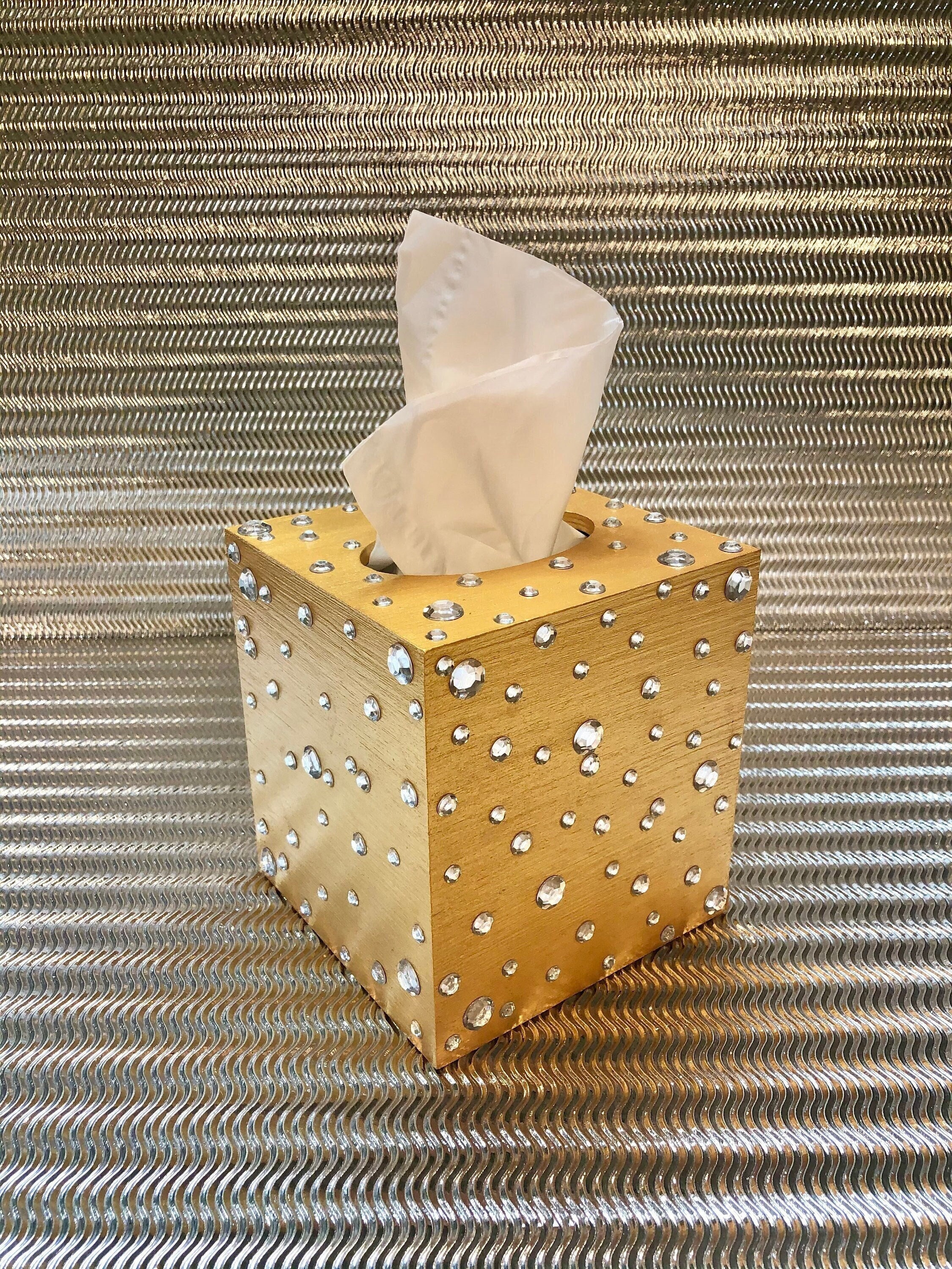 Creative Bling Car Crystal Diamond Tissue Box Diamante Paper Towel Tube  Home Office Car Rhinestone Tissue Paper Box Girls Women - AliExpress