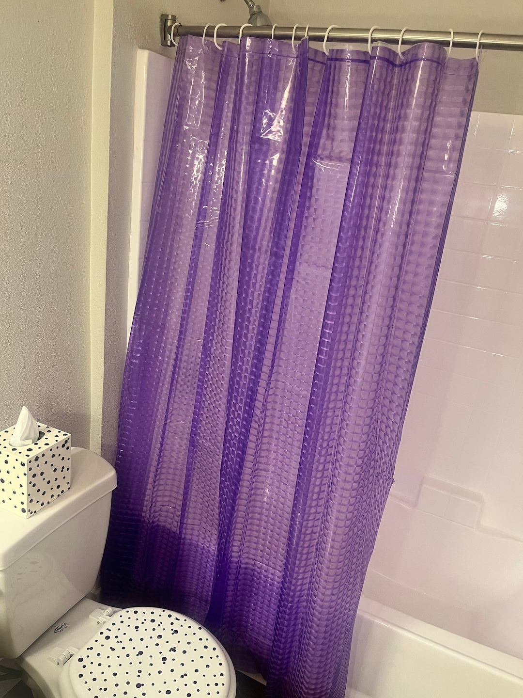 Purple Shower Curtains- Purple- Shower Curtains- Custom Curtain- Shower ...