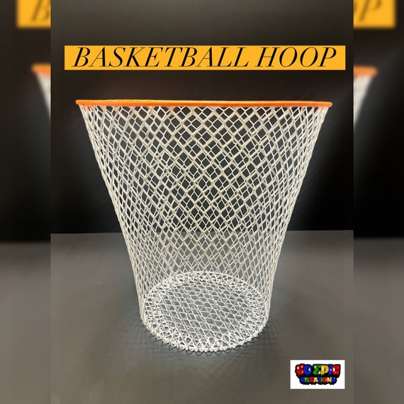 Panier de basket-ball peint poubelle basket-ball orange basket-ball SVG  décor de classe décor orange orange décor de salle de bain décor de bureau  -  France