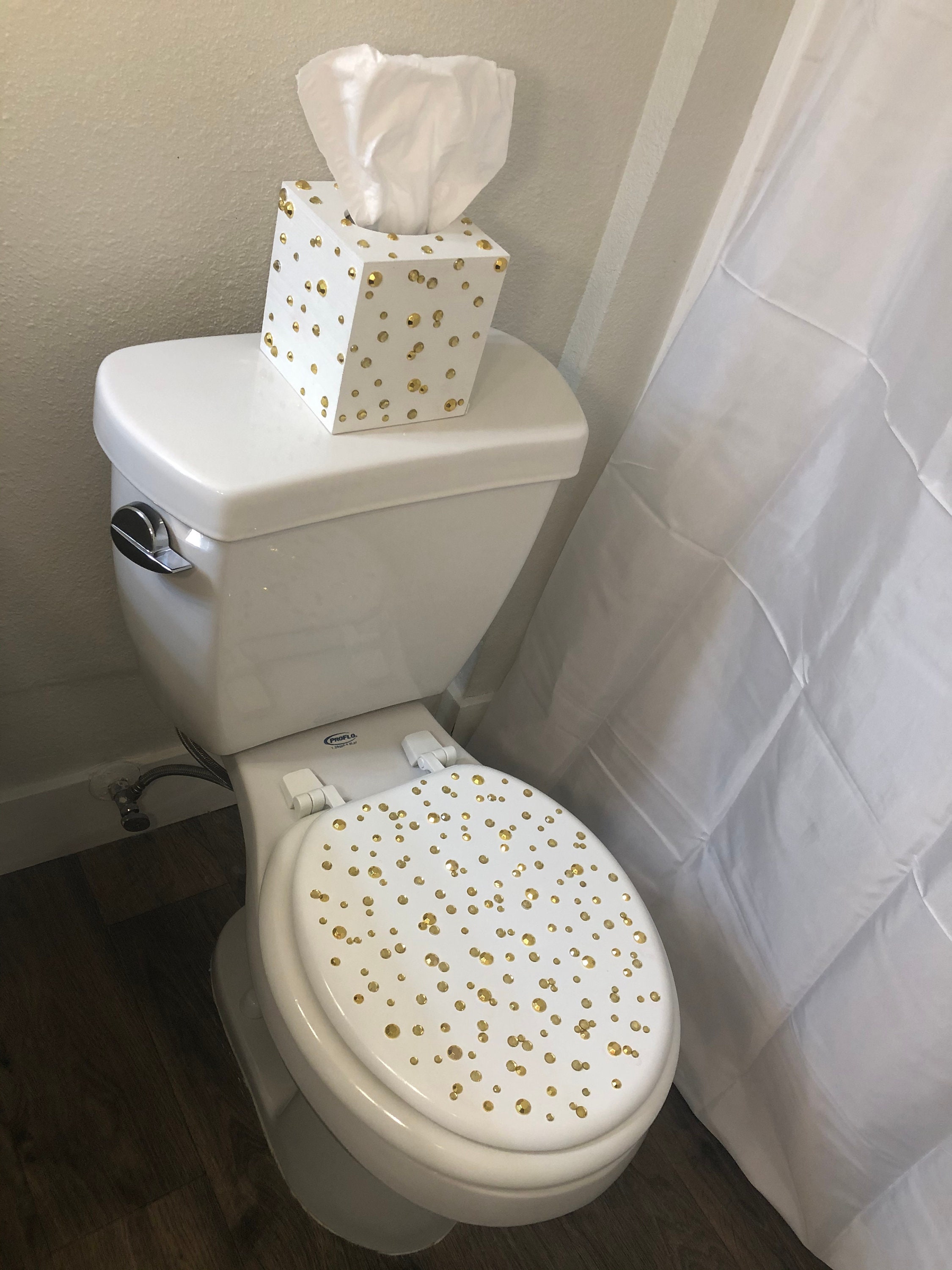 Housse de toilette - Décoration abattant wc studio ghibli white