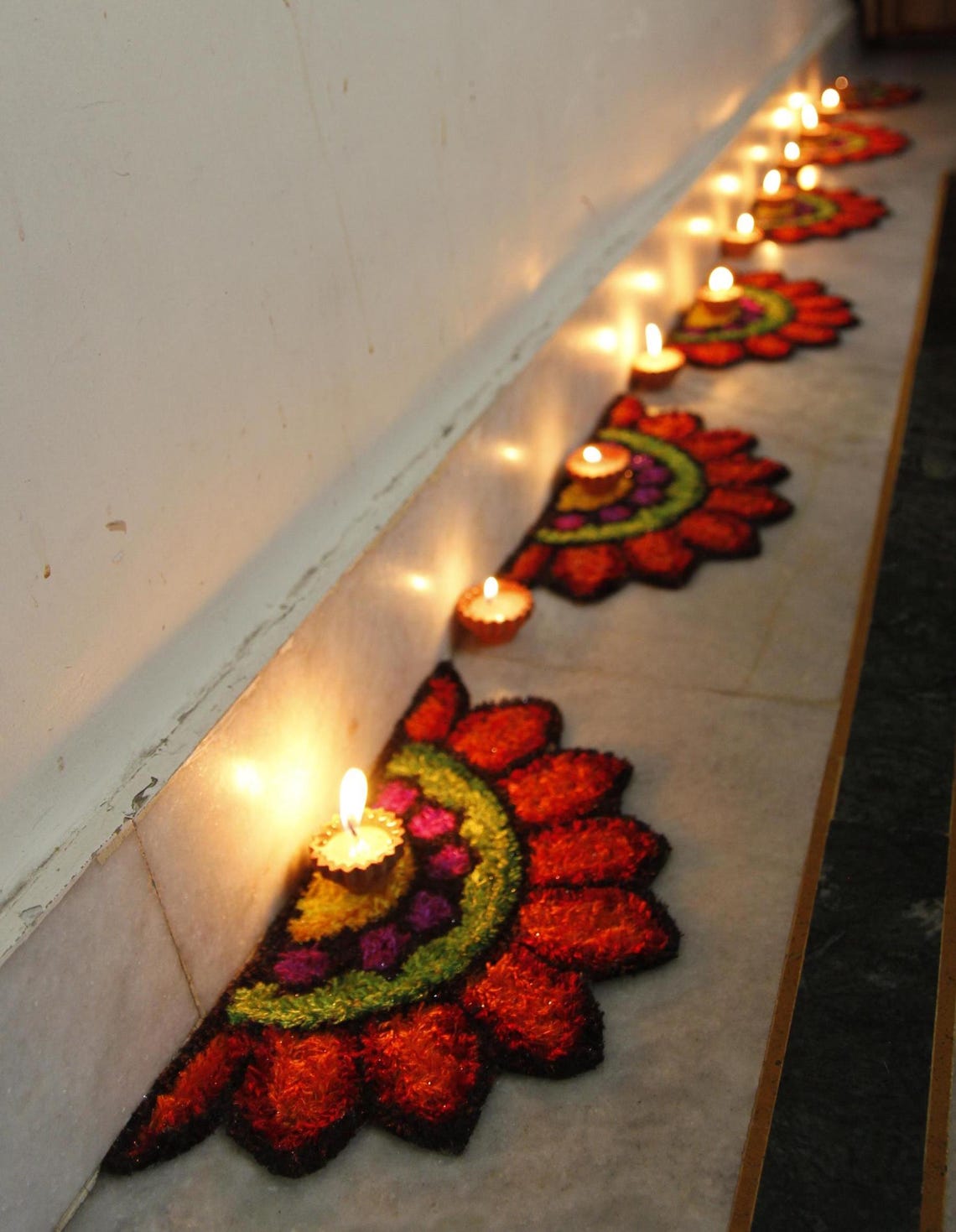 Trending Rangoli Mat Diwali Rangoli Mat | Rangoli for Diwali | Rangoli Flower | Diwali ...
