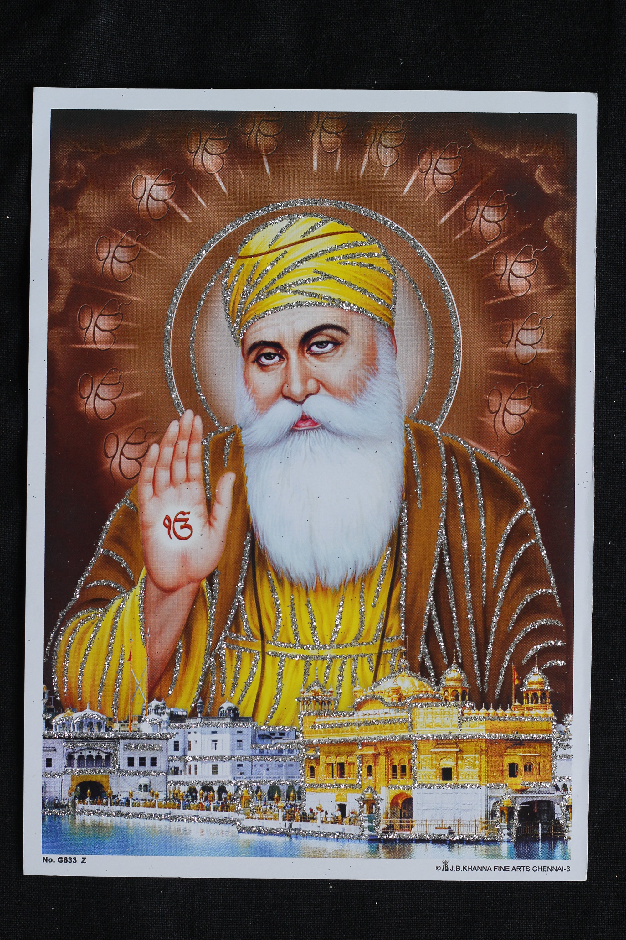 Surichinmoi Trickle Ringlet Buy Guru Nanak Dev Ji Print 7X5 Inch and 11.5 X 8.5 Inch Online in India -  Etsy
