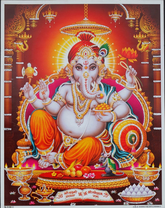 Shri Ganesha Digital Print - Etsy Shri Ganesha Digital Print - Etsy