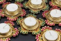 100 Pc. Floating Diwali Tealight Candle Holder | Diwali Gifts bulk | Bridal Shower Favors Return Gifts | Wedding Guest Gift