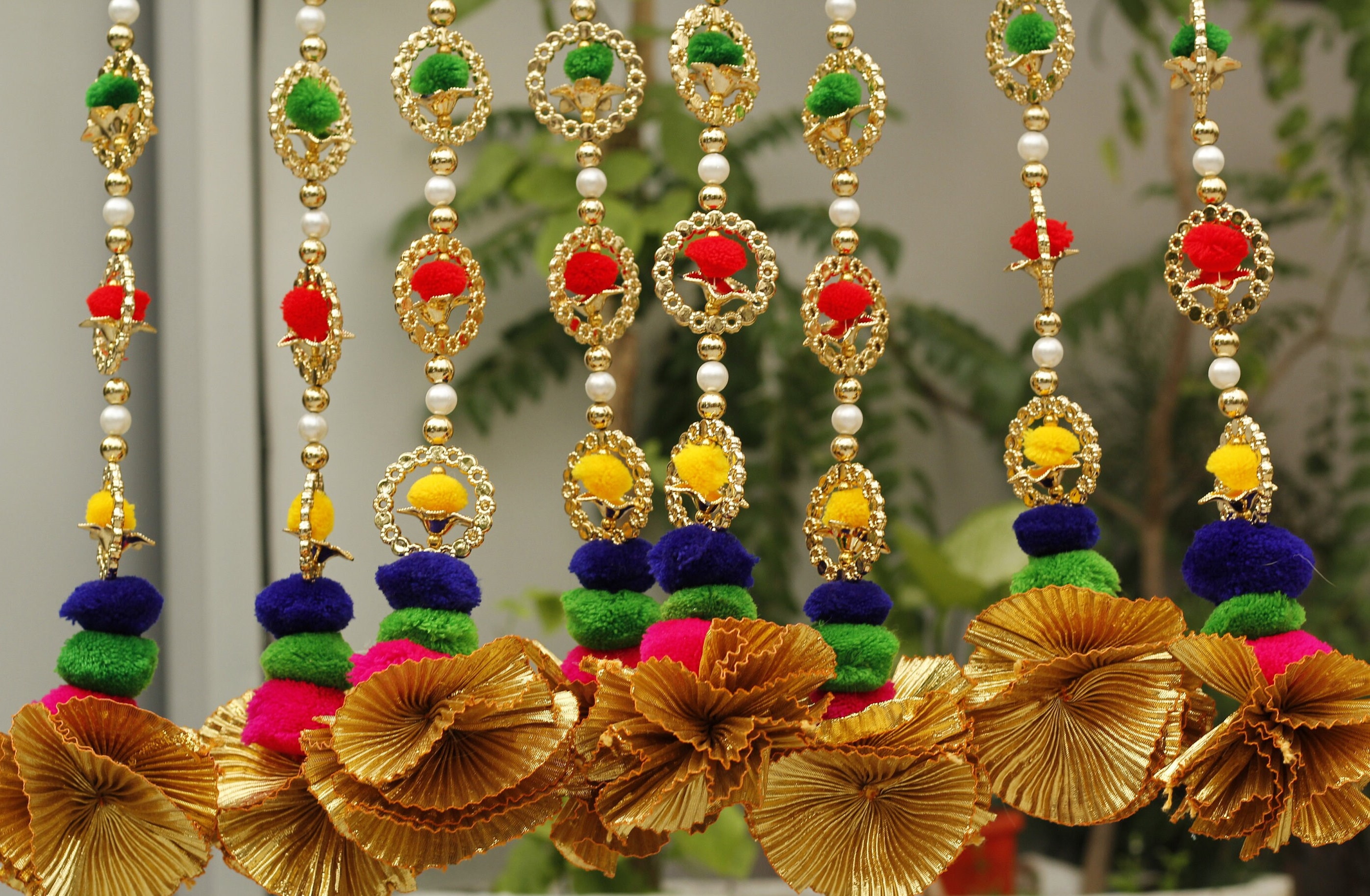 dosa ドーサ garland of hearts Colorful Garland Of Hearts