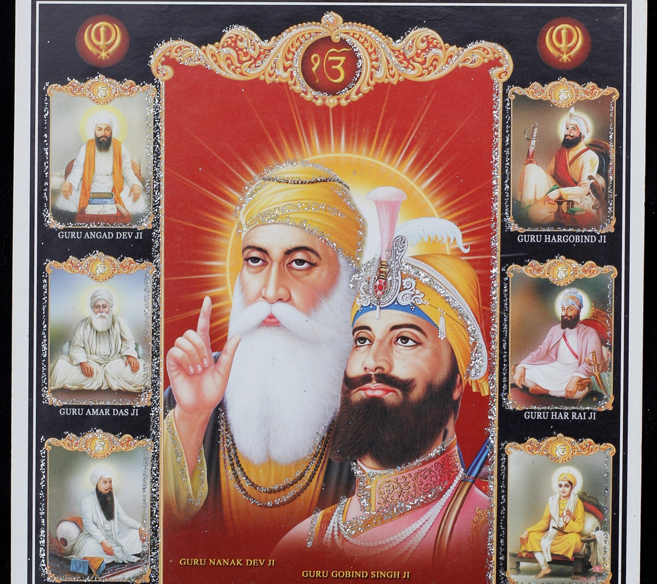 Guru Nanak Dev Ji Sikh Print 11 X 8 Inch - Etsy