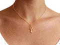 Ankh necklace ,Egyptian ankh jewelry,  ankh gold necklace,  dainty necklace gold , 24k gold plated necklace,  Egyptian cross of life product logo