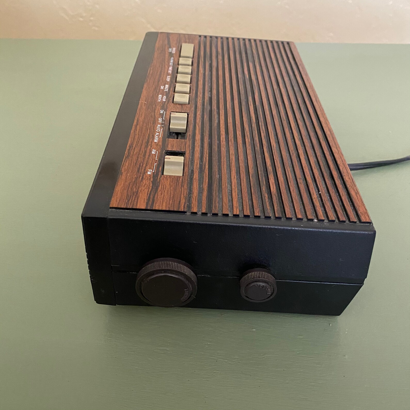 Vintage 80s Alarm Clock Etsy