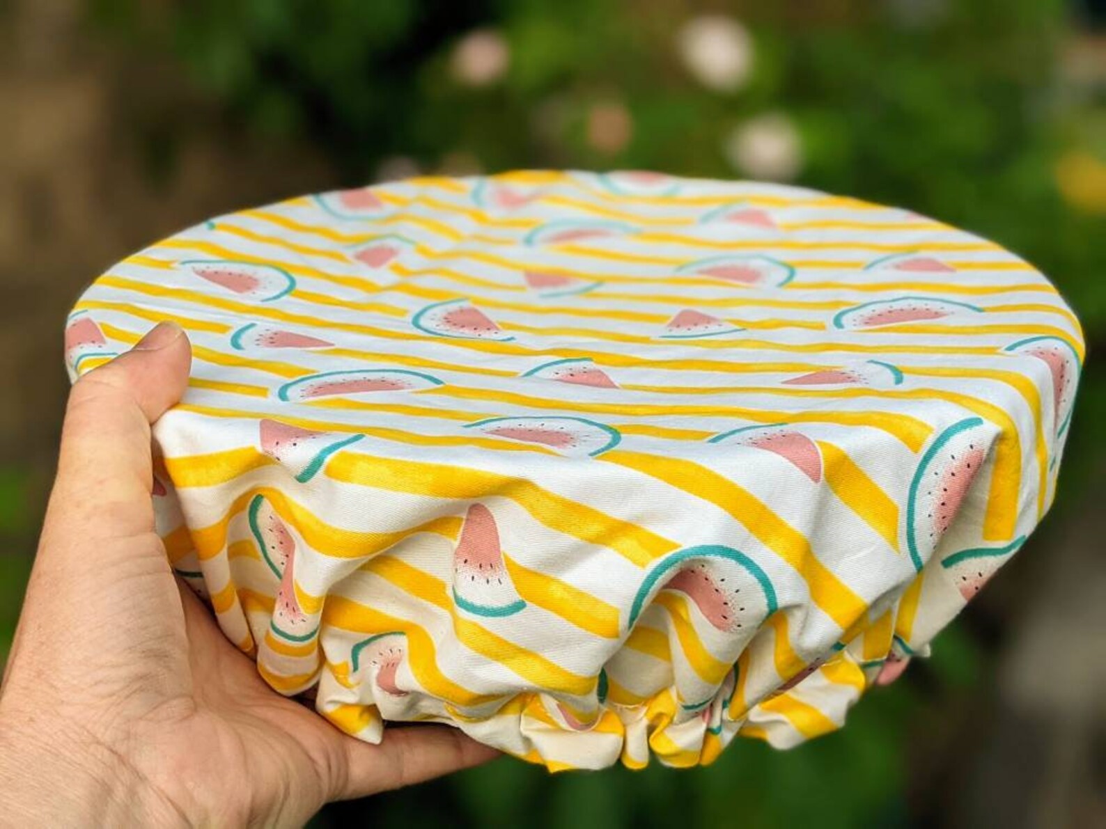 Reusable bowl cover watermelon gifts fruit bowl cover Etsy
