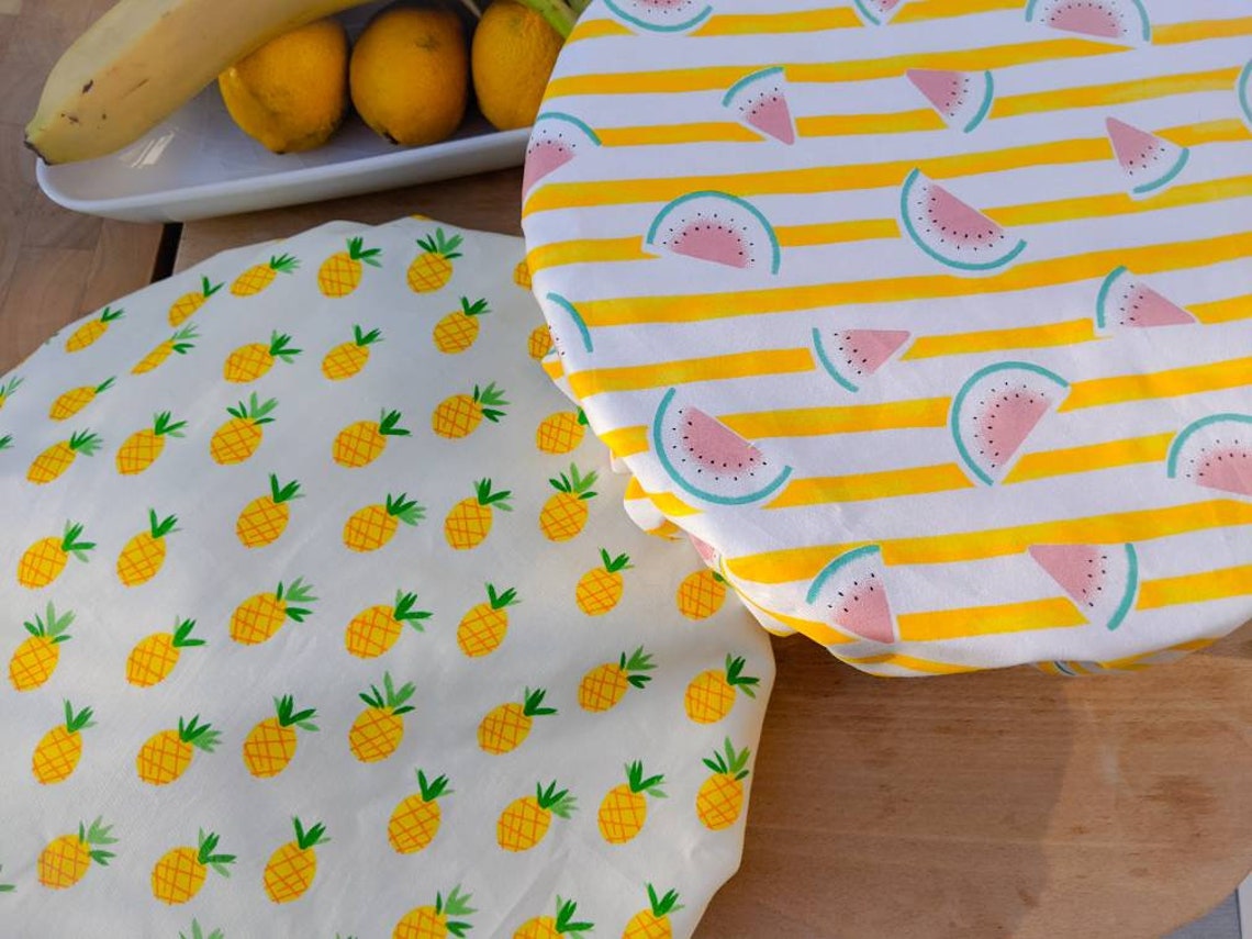 Reusable bowl cover watermelon gifts fruit bowl cover Etsy