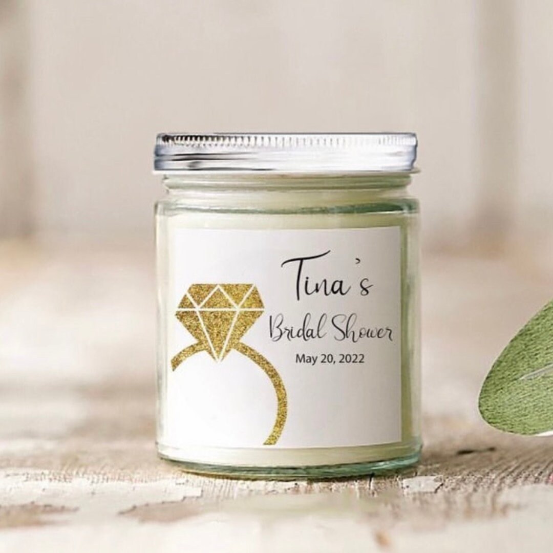 Candle Labels, Candle Favour Labels,wedding Candle Labels, Personalized ...
