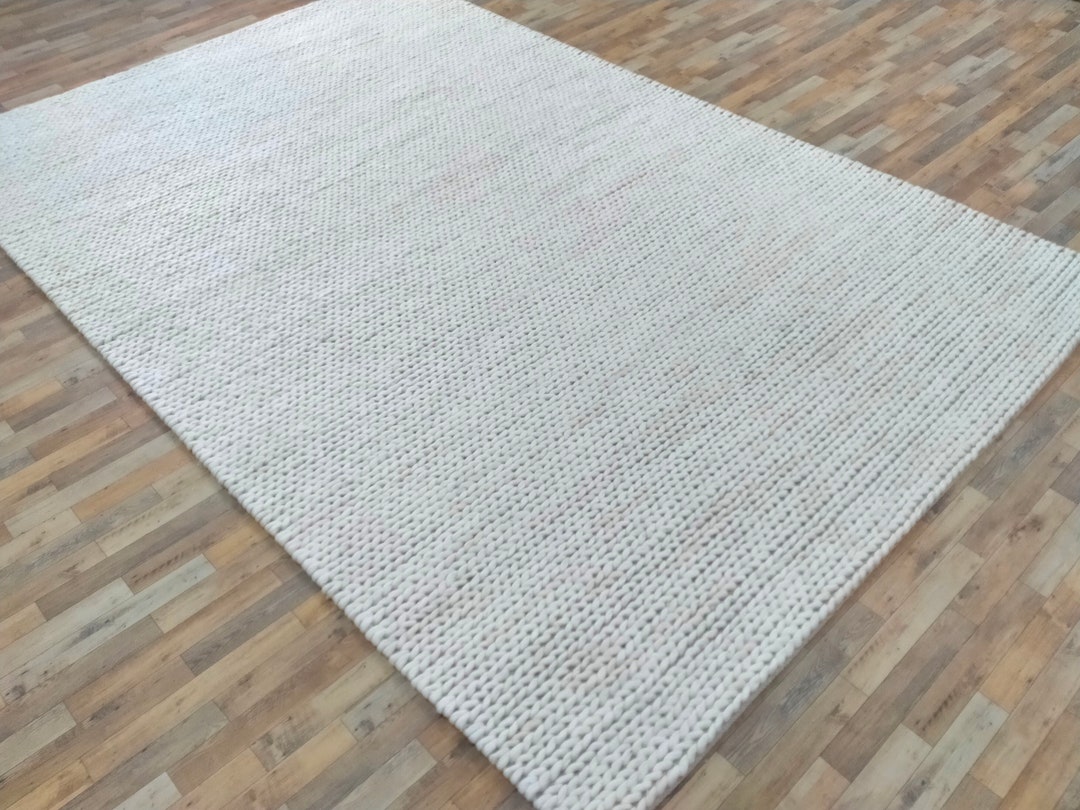 5x86x98x109x1210x1412x1512x18 Tala Handbraided Wool Rug Home Living