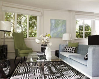 5x8|6x9|8x10|9x12||10x14|12x15|12x18| New Zealand wool Hand Tufted Modern Handmade Carpet Bedroom Area Rug living room office rug