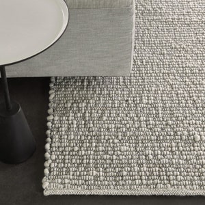 5x86x98x109x1210x1412x1512x18 Tala Hand-Braided Wool Rug Home Living room Carpets Area Rugs image 2