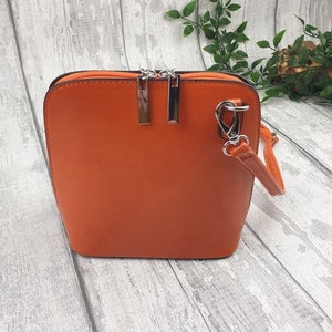 Orange cross body bag uk store