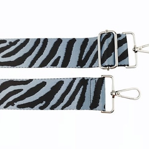 Zebra Detachable Bag Strap | Handbag Straps | Attachable Shoulder Straps for Handbags | Replacement Bag Straps Camera Bag | Woven Bag Strap