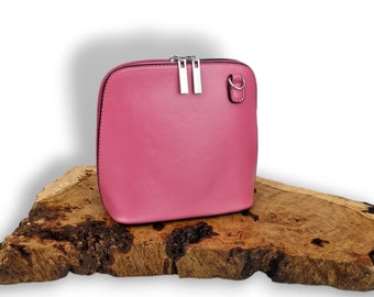 Pink Cross Body Bag | Small Cute Pink Bag | Optional Strap