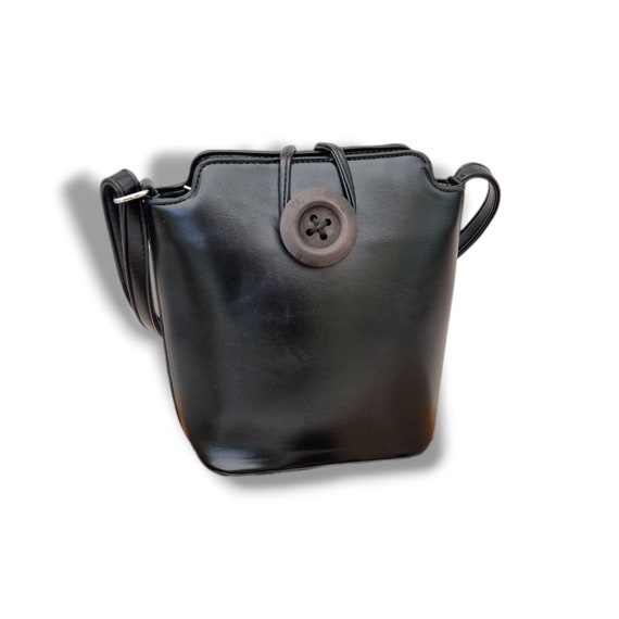 Faux leather shoulder bag hotsell
