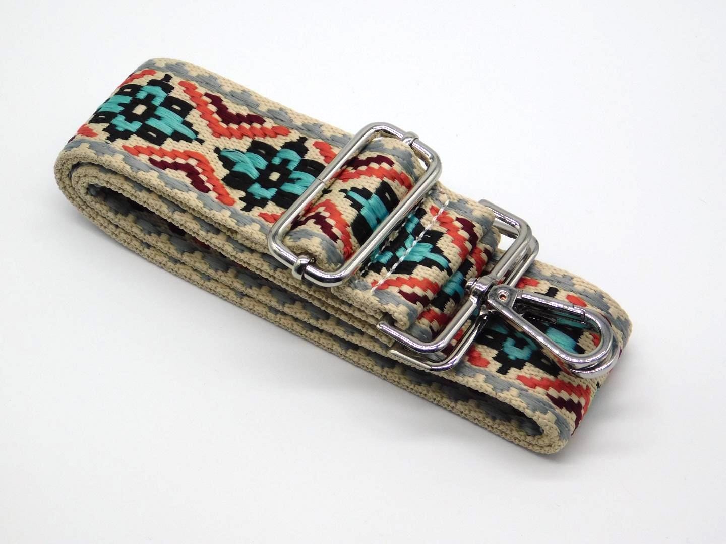UNNI Geometric Handbag Strap Geometric Woven Bag Strap: Adjustable Handbag Shoulder Strap  main image 3