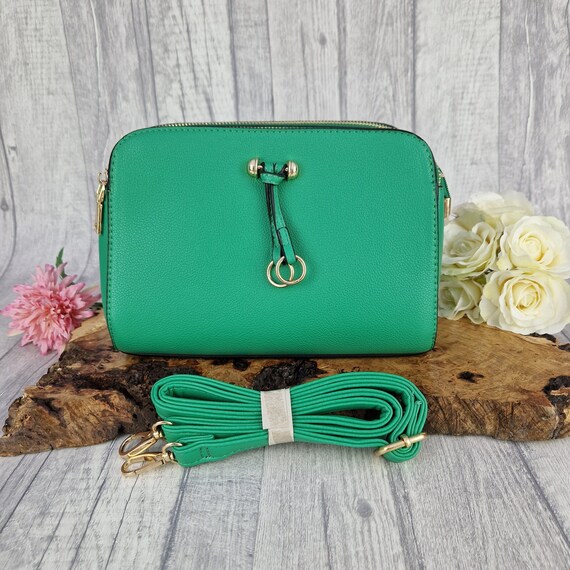Green and gold bag sale