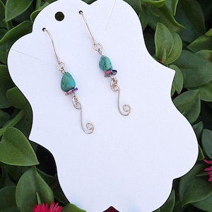 Sterling Silver Turquoise Earrings