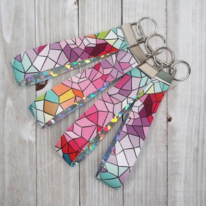 Stained Glass Key Chain - Etsy
