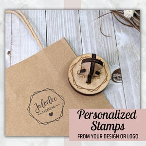 Personal Logo Stamper, Custom Logo Handstamp, Business Branding Customized Logo Stamp , Packaging Stamp, Custom Logo for Small Business