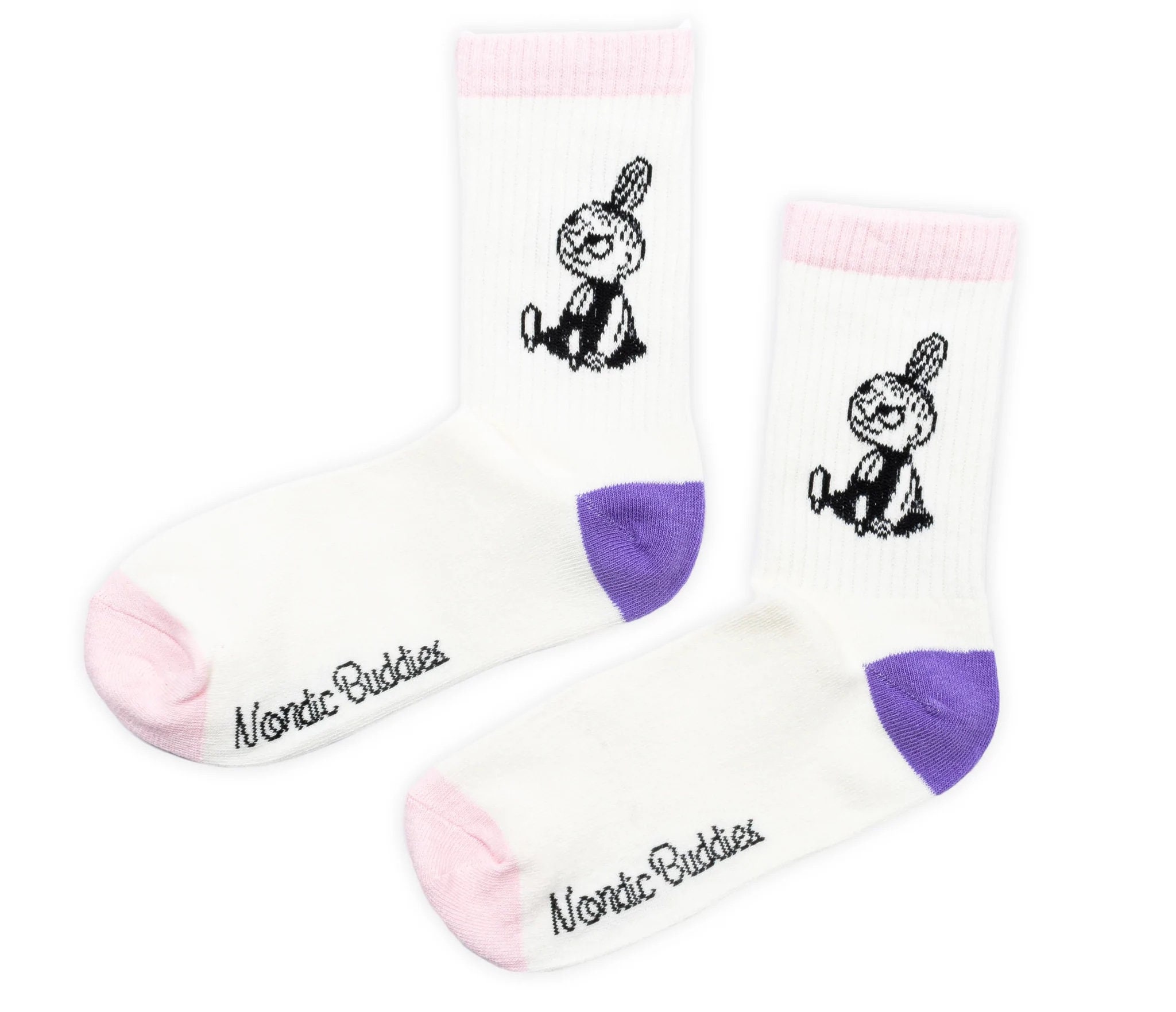 Little My Retro Socks for Women - White