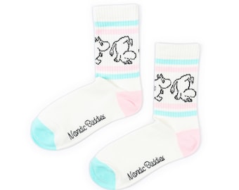 Moomin Retro Socks for Women - White