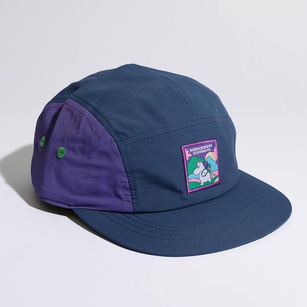 Moomintroll Adventure Nylon 5-panel Cap