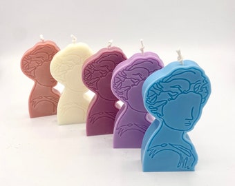 Greek Muse Candle | Muse Candle | Profile Candle