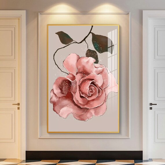 Flower Wall Art Flower Decor Printable Flower Art Flower | Etsy