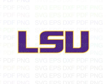 Lsu Svg Etsy