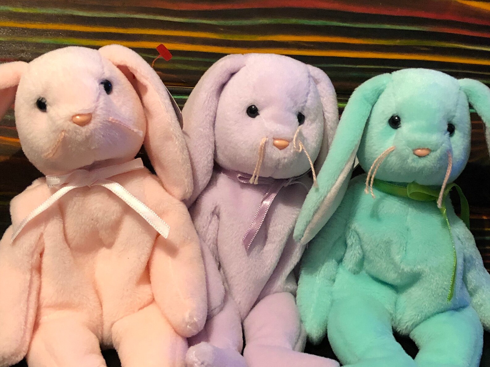 Hippity Hoppity & Floppity Ty Beanie Babies Etsy