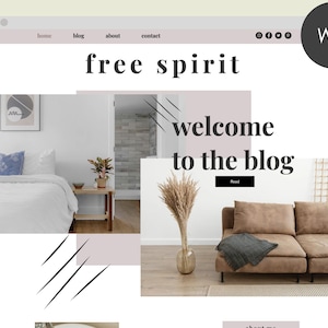 wix template, wix website for bloggers, website design for small business, wix premade website, website template, web design blog template