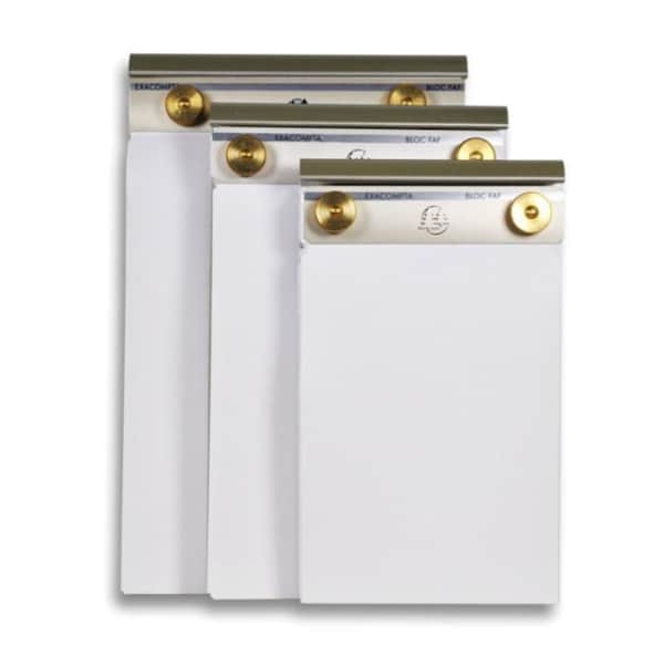 Brass Desk Paper Pad--Made in France