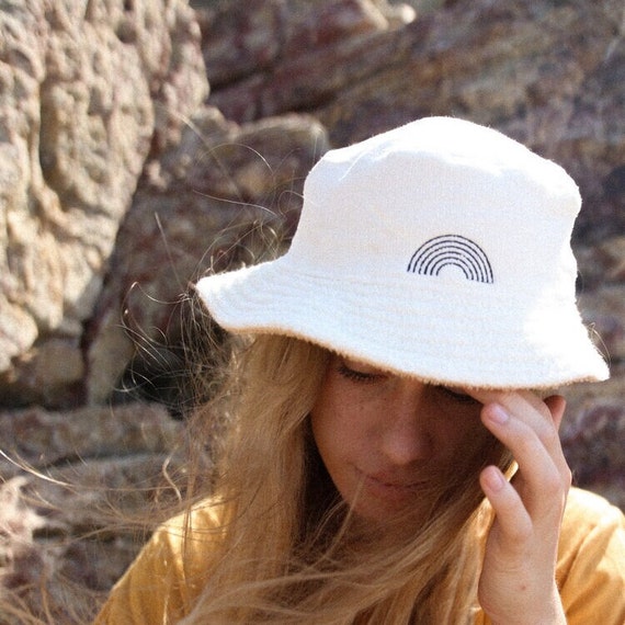 Terry Towelling Bucket Hat - Etsy