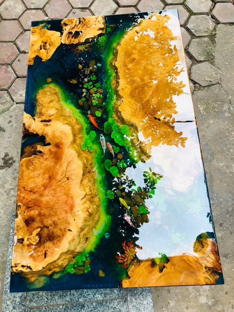 What is the Best Epoxy Resin Countertops for Kitchen 10 Live Edge Countertop Epoxy, Wood And Resin River countertop
