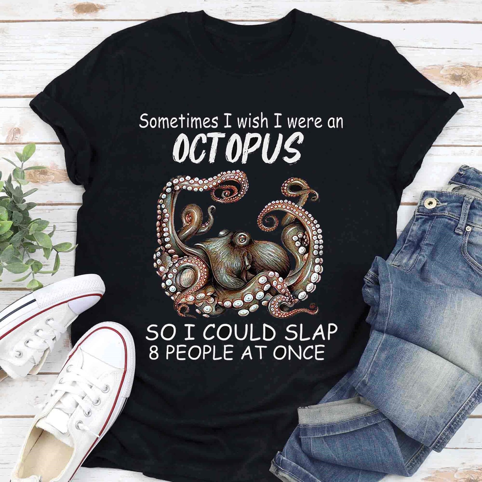 Manchmal wünschte ich ich wäre ein Oktopus so konnte ich 8 Etsy