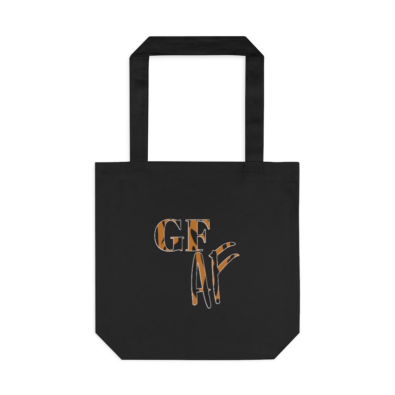 Gluten Free AF Coeliac Gift Gluten Free Bag Tiger Print Gluten Free As Fuck Canvas Black Tote Bag Animal Print Gluten Free Gift