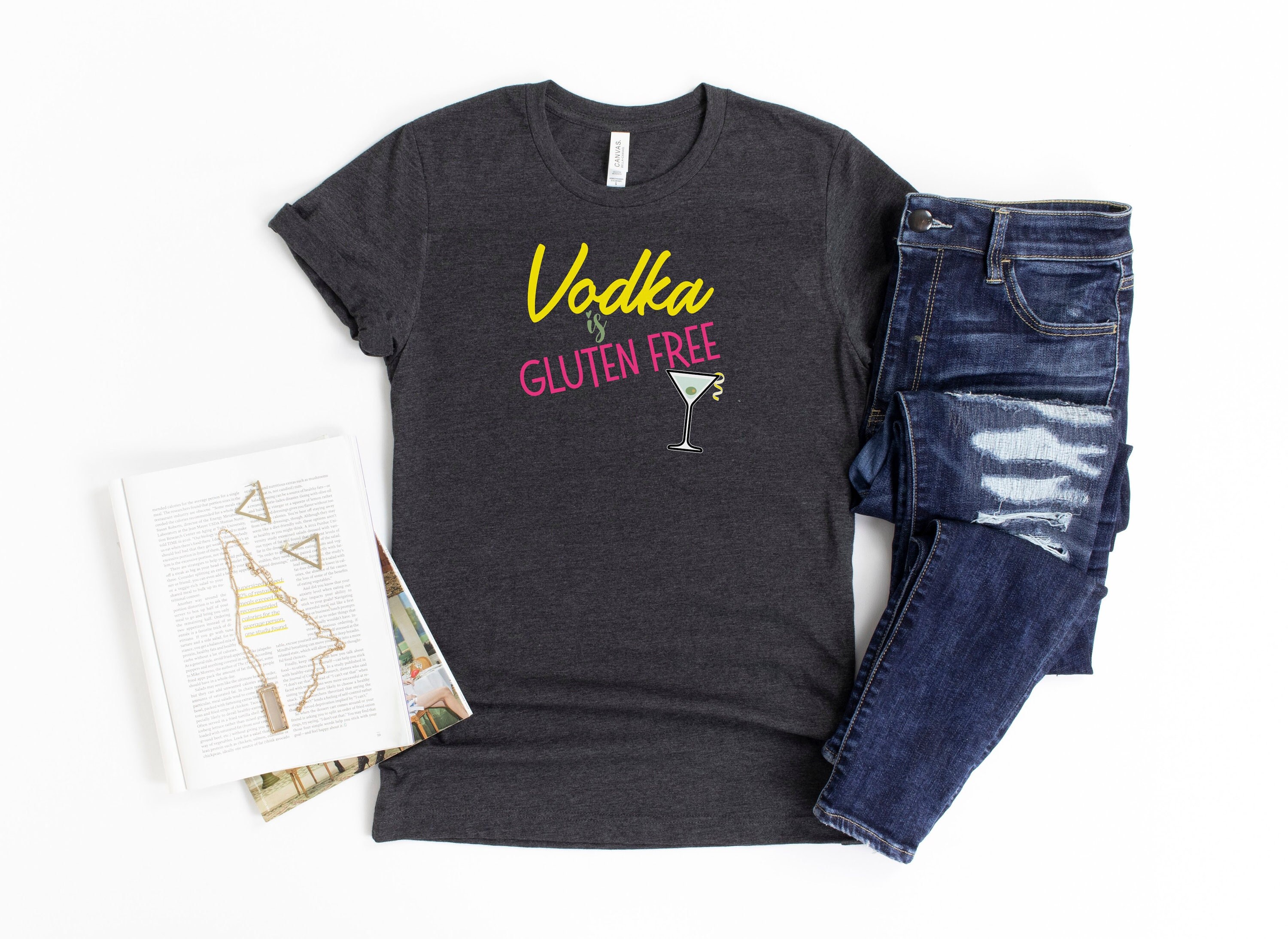 I Love Vegetables I Love Vodka T-Shirts