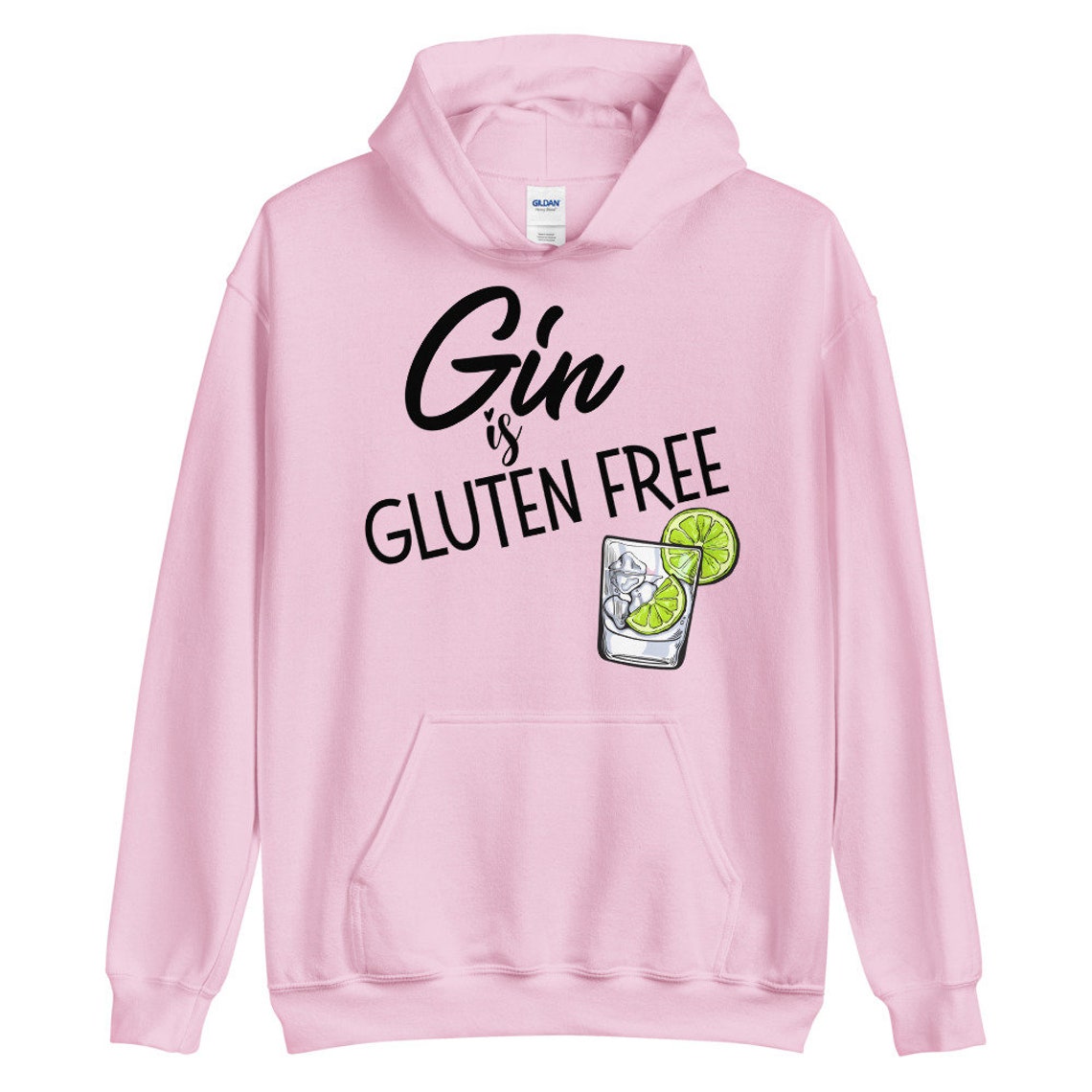Gin is Gluten Free Hoodie Coeliac Hoodie Celiac Hoodie Etsy