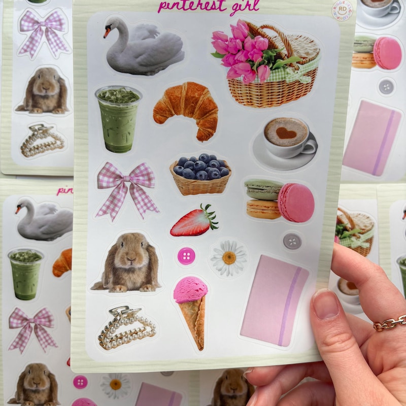 Pinterest Stickers - Etsy