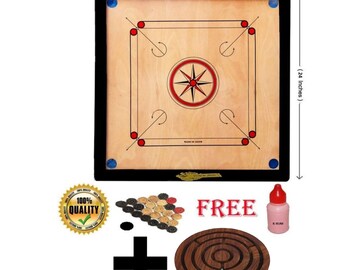 Vintage Carrom Maze Board