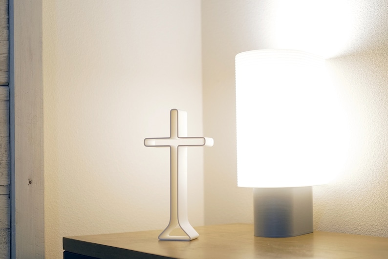 Standing Cross Desk Cross Table Top Cross Cross With Base Etsy