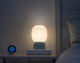 Christian Table Lamp, Bedside Lighting, Faith-based Gift