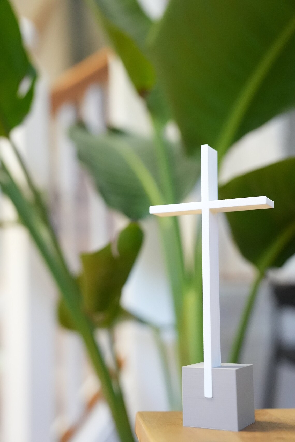 Standing Cross Desk Cross Tabletop Cross Cross on Stand Etsy