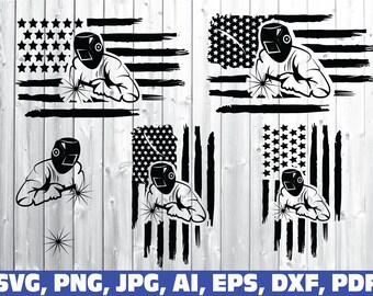 Free Free American Flag Welder Svg 940 SVG PNG EPS DXF File