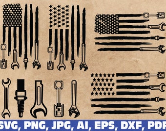 Download Mechanic Flag Etsy
